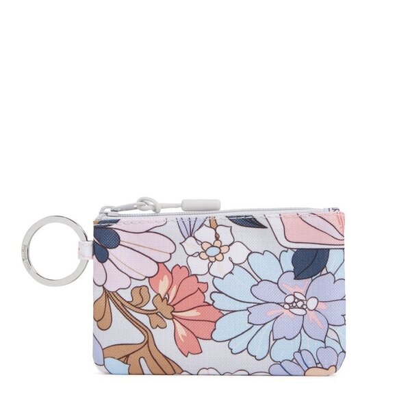 Vera Bradley Zip ID Case Aloha Blooms New - Picture 3 of 4